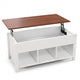 Modern Indoor Hidden Storage Coffee Table with Lift-Top