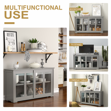 Load image into Gallery viewer, Modern Minimalist Buffet Cabinet with Sliding Doors
