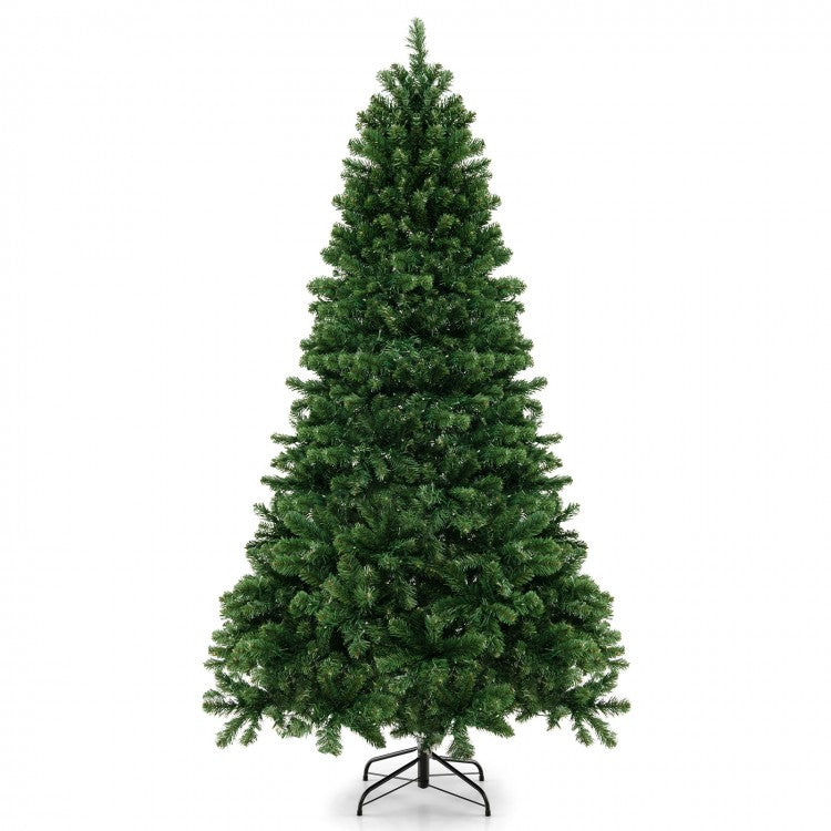 Christmas Tree with Hinged Frame and LED Lights - Suitable for Christmas Decorations and Parties