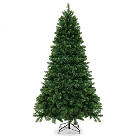 Christmas Tree with Hinged Frame and LED Lights - Suitable for Christmas Decorations and Parties