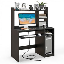 Charger l&#39;image dans la galerie, Gaming and Office Computer Desk with Keyboard Tray
