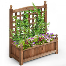 Load image into Gallery viewer, Outdoor Garden Planter Boxes Made of Wooden Materials
