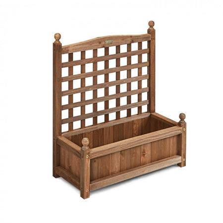Outdoor Garden Planter Boxes Made of Wooden Materials