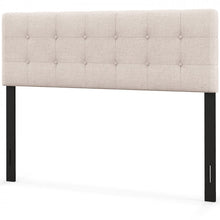 Load image into Gallery viewer, Modern Minimalist Linen Upholstered Headboard - Easy Assembly
