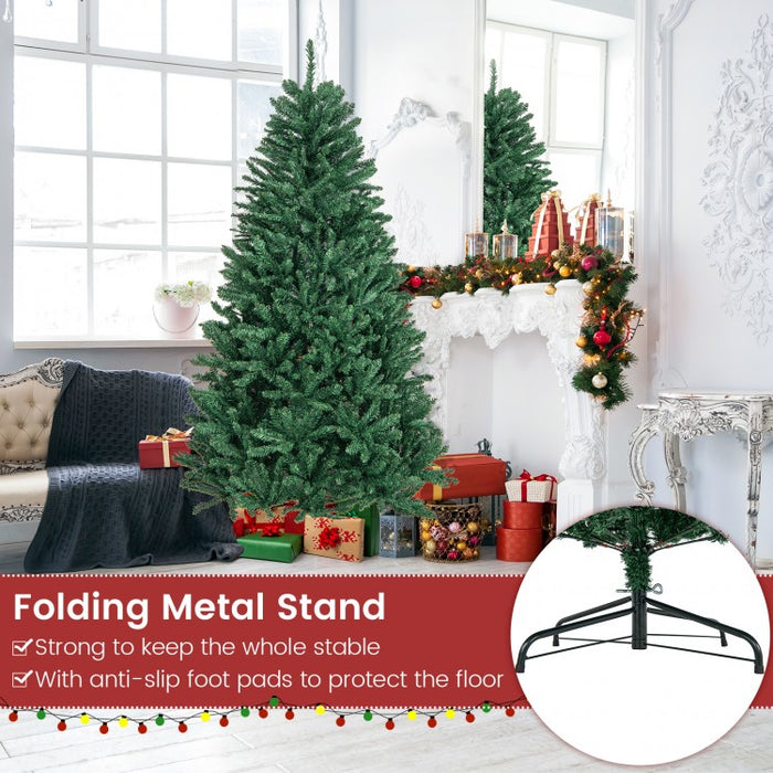 6-Foot Artificial Christmas Tree for Christmas Decorations - Suitable for Apartments, Stores, and Holiday Displays