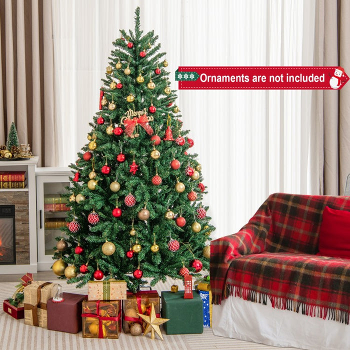 6-Foot Artificial Christmas Tree for Christmas Decorations - Suitable for Apartments, Stores, and Holiday Displays
