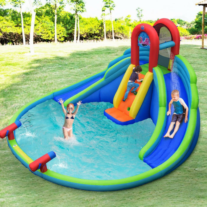 Outdoor Large Inflatable Water Slide and Bounce House for Children