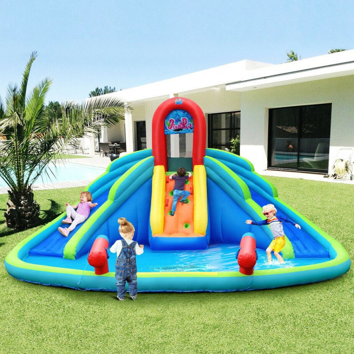 Outdoor Large Inflatable Water Slide and Bounce House for Children