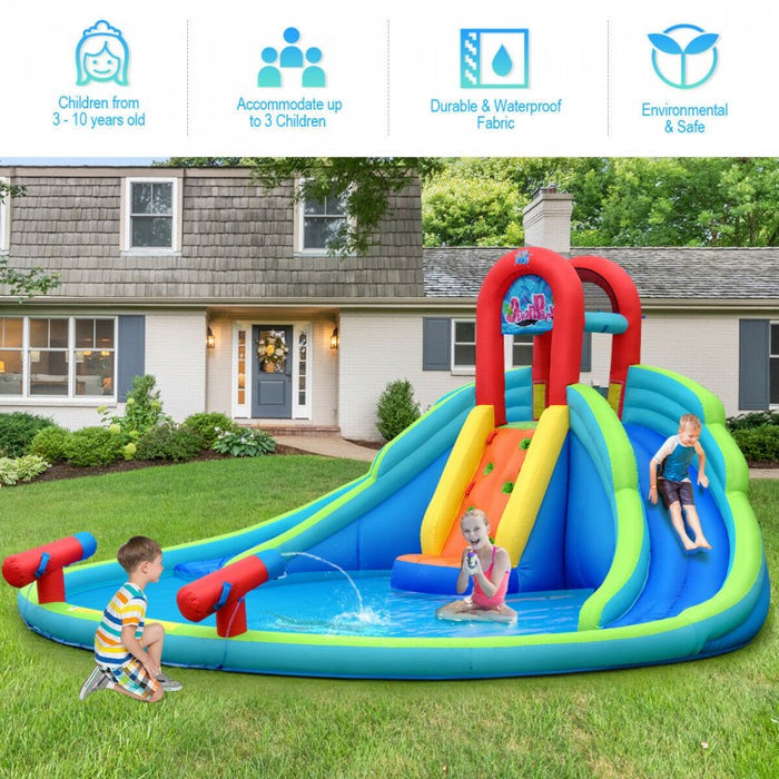 Outdoor Large Inflatable Water Slide and Bounce House for Children