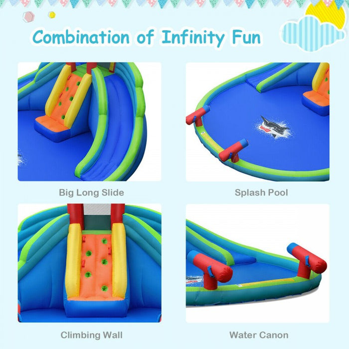 Outdoor Large Inflatable Water Slide and Bounce House for Children