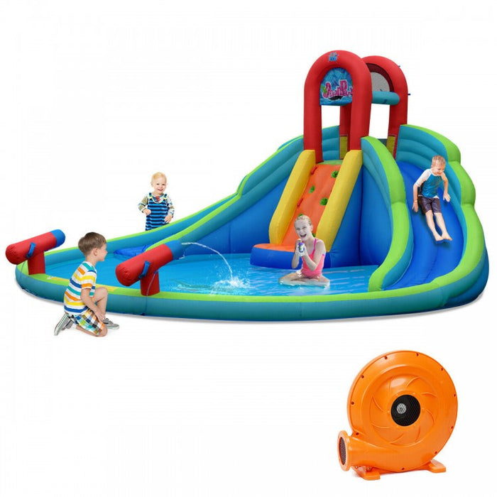 Outdoor Large Inflatable Water Slide and Bounce House for Children