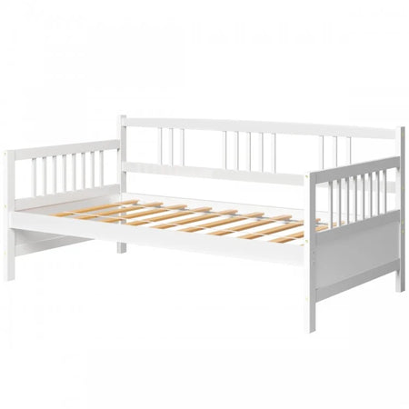 Modern Multifunctional Wooden 2-Person Sofa Bed Frame
