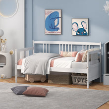 Load image into Gallery viewer, Modern Multifunctional Wooden 2-Person Sofa Bed Frame
