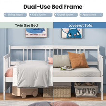 Load image into Gallery viewer, Modern Multifunctional Wooden 2-Person Sofa Bed Frame

