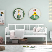Load image into Gallery viewer, Modern Multifunctional Wooden 2-Person Sofa Bed Frame

