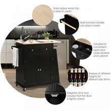 Load image into Gallery viewer, Modern Minimalist Kitchen Island Cart for Dining Room
