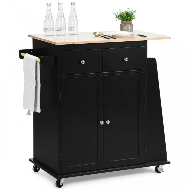 Modern Minimalist Kitchen Island Cart for Dining Room