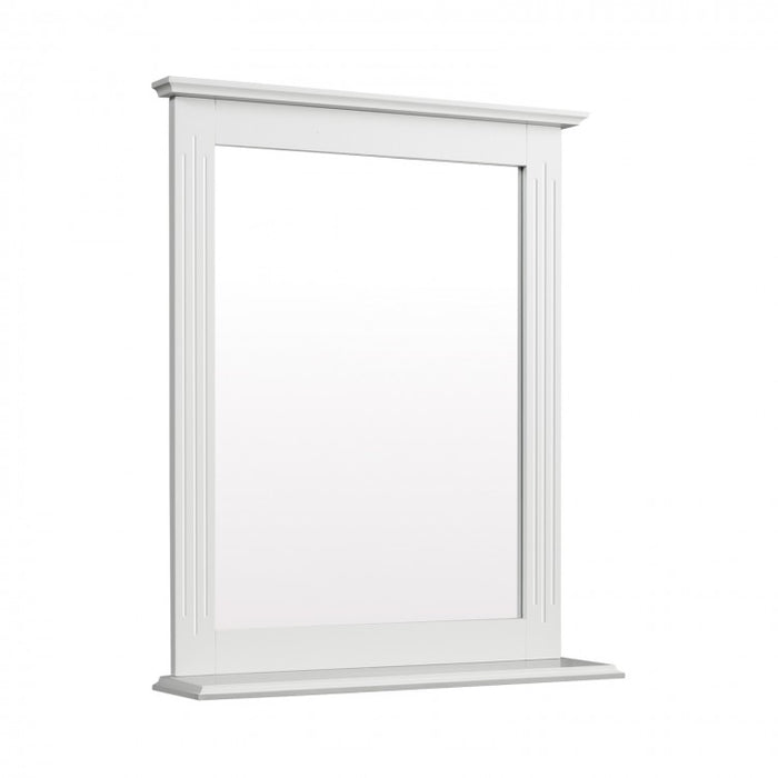 Bathroom Wall-Mounted Mirror with Shelves