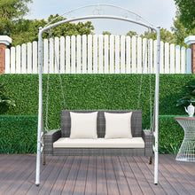 Load image into Gallery viewer, Patio Garden 2-Person Hanging Porch Swing
