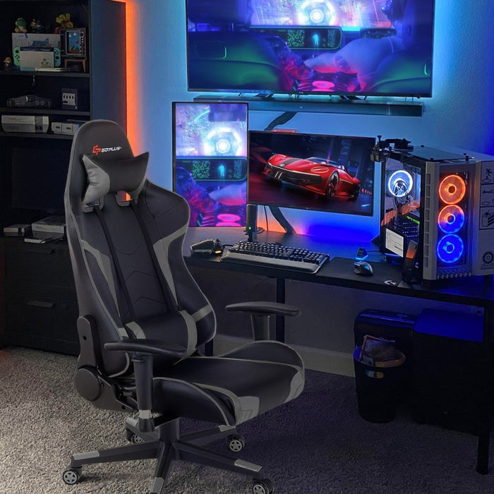 Ergonomic Massage Gaming Recliner Chair with Lumbar Support