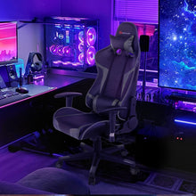 Charger l&#39;image dans la galerie, Ergonomic Massage Gaming Recliner Chair with Lumbar Support
