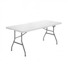 Load image into Gallery viewer, Outdoor Camping Portable White Folding Picnic Table
