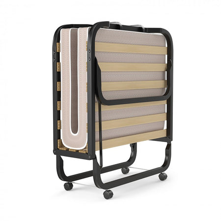Portable Foldable Bed with Memory Foam Mattress