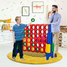 Load image into Gallery viewer, 4-in-1 Giant Game Set with Net Storage, Includes 42 Pieces
