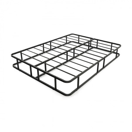 Minimalist Black Metal Platform Bed Frame