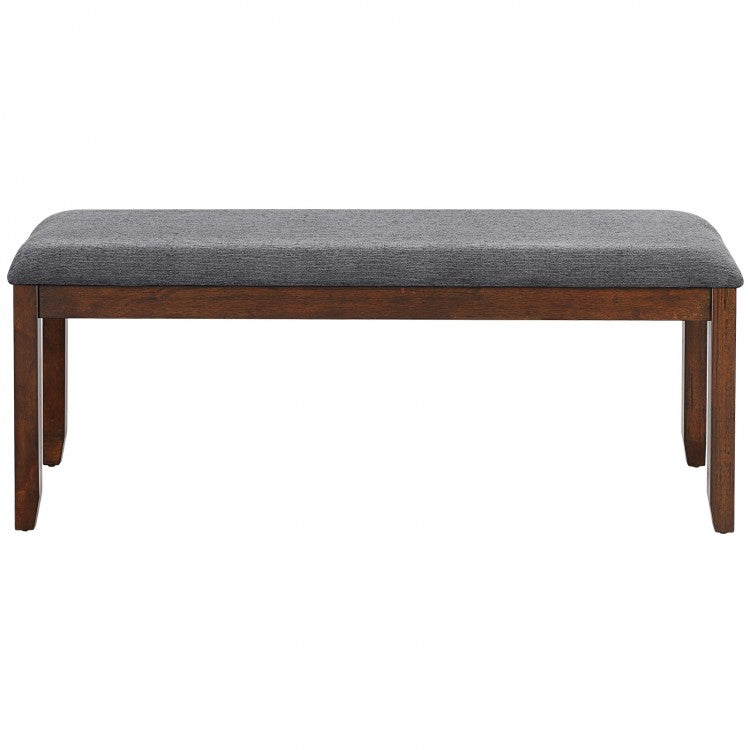 Modern Entryway Shoe Bench & Dining Chair Bench with Soft Cushion