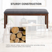 Load image into Gallery viewer, Modern Entryway Shoe Bench with Soft Cushion
