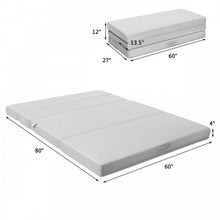 Load image into Gallery viewer, Multifunctional Folding Mattress Lounge Chair for Dorm &amp; Home
