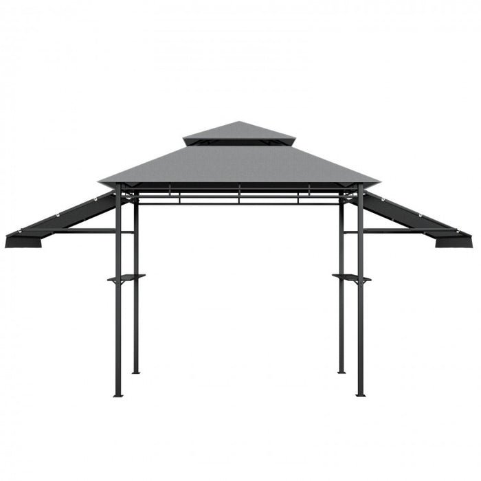 Outdoor Gazebo 13.5 x 4ft Double Tier Canopy Barbeque Shelter Tent