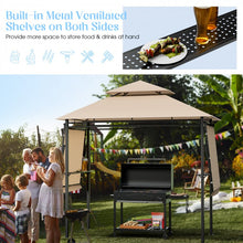 Load image into Gallery viewer, Outdoor Gazebo 13.5 x 4ft Double Tier Canopy Barbeque Shelter Tent

