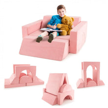Load image into Gallery viewer, Removable Gaming Kids Couch Set 8 Pcs
