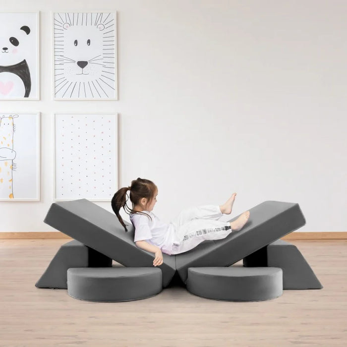 Removable Gaming Kids Couch Set 8 Pcs