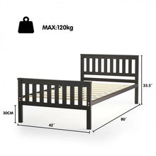 Load image into Gallery viewer, Modern Minimalist Double Bed Frame with Storage Space Underneath

