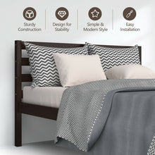 Load image into Gallery viewer, Modern Minimalist Wooden Bed Frame with Headboard and Storage
