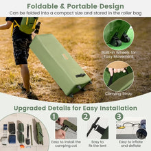 Load image into Gallery viewer, Costway Outdoor Folding Tent for Two with Inflatable Mattress and Sleeping Bag - Suitable for Camping and Travel
