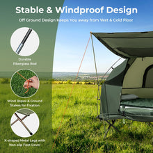 Load image into Gallery viewer, Outdoor Portable Camping Folding Tent with Inflatable Mattress
