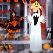 Load image into Gallery viewer, 2024 Halloween Inflatable Ghost with Pumpkin LED Lights - Suitable for Haunted House Parties
