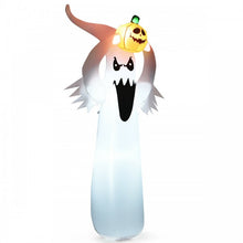 Load image into Gallery viewer, 2024 Halloween Inflatable Ghost with Pumpkin LED Lights - Suitable for Haunted House Parties
