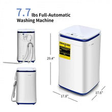 Load image into Gallery viewer, Costway 7.7 lbs Portable Full-Automatic Washing Machine
