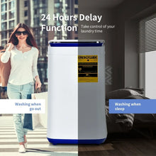 Load image into Gallery viewer, Costway 7.7 lbs Portable Full-Automatic Washing Machine

