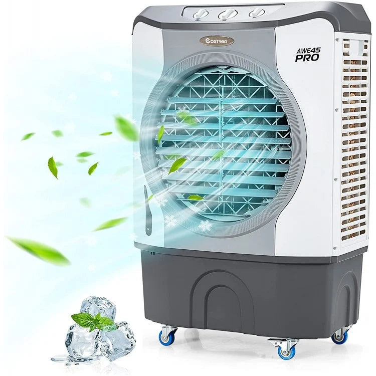 Outdoor/Patio/Garage Air Cooler with Extra-Large 45L Water Tank