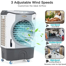 Load image into Gallery viewer, Outdoor/Patio/Garage Air Cooler with Extra-Large 45L Water Tank
