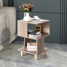 Load image into Gallery viewer, Modern Simple Solid Wood Nightstand Set of 2 for Bedroom
