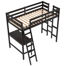 Load image into Gallery viewer, Multifunctional Loft Bed with Desk and Stairs
