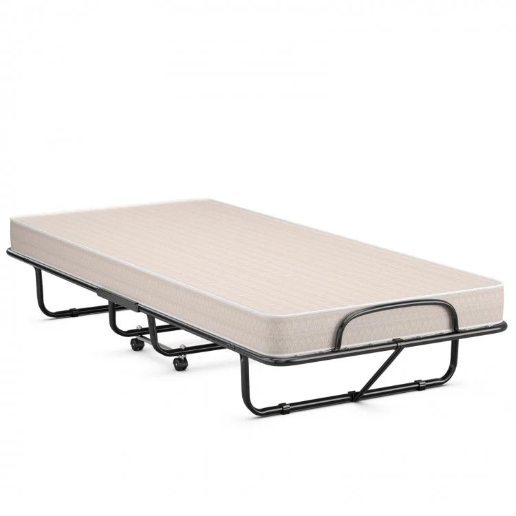 Costway Portable Folding Bed with Memory Foam