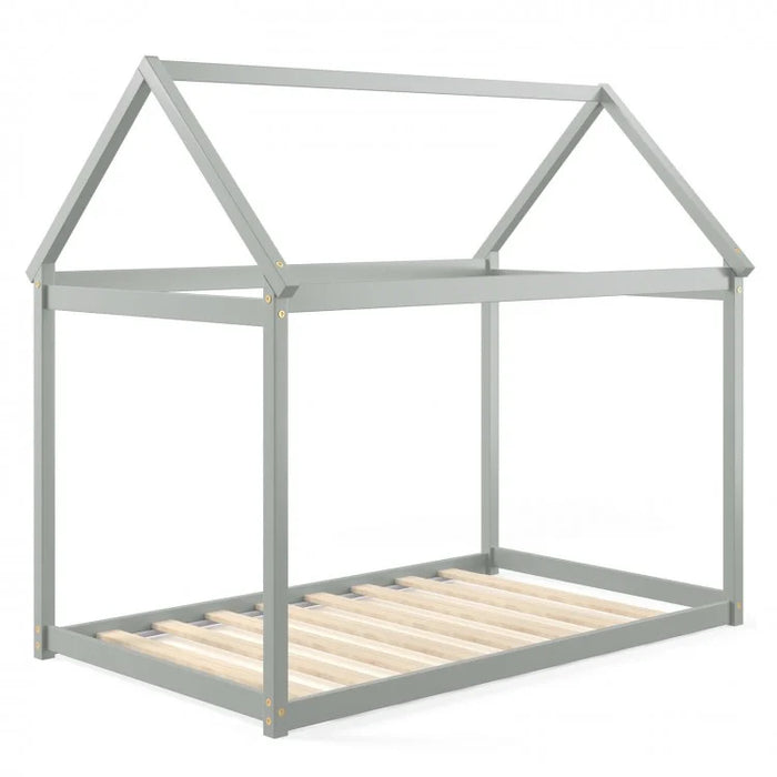 Roof Structure Frame Twin Size Kids Bed Frame